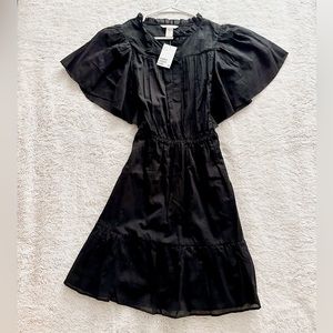 brand new black puffy H&M dress